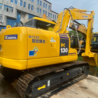 Hidrolik Büyük Kullanılmış Komatsu Kazı Makinesi Çarpıcı Tipi KOMATSU PC 130