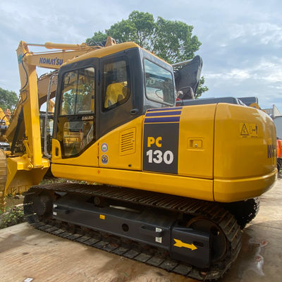 Hidrolik Büyük Kullanılmış Komatsu Kazı Makinesi Çarpıcı Tipi KOMATSU PC 130