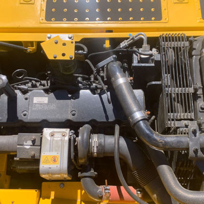 Kullanılmış Komatsu PC200 Backhoe Excavator İkinci El İnşaat Makineleri Su Soğutma