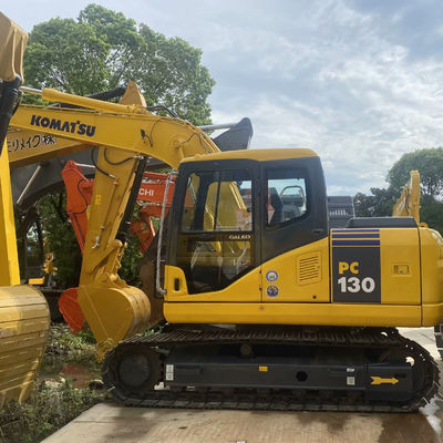 Kullanılmış mini kazık makinesi Komatsu Pc130 inşaat için ikinci el kazık makinesi ekipmanları