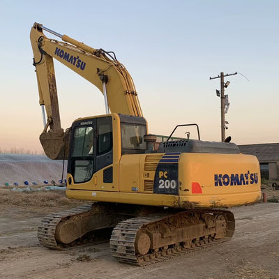 Komatsu PC200-8MO Kullanılmış Kazıcı 40 Ton Komatsu Maden Kazıcı 103kw 2000rpm