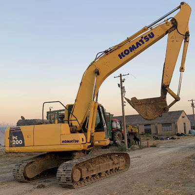 Komatsu PC200-8MO Kullanılmış Kazıcı 40 Ton Komatsu Maden Kazıcı 103kw 2000rpm