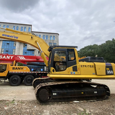 Sarı Renkli Komatsu PC350 Kullanılmış Komatsu Kazıcılar 32300kg İnşaat Madenciliği İçin