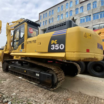 Sarı Renkli Komatsu PC350 Kullanılmış Komatsu Kazıcılar 32300kg İnşaat Madenciliği İçin
