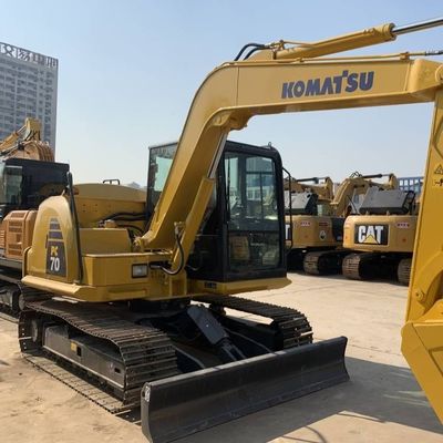 Endüstriyel Hidrolik Kullanılmış Mini Kazıcı Kazıcı Komatsu 70 6500 KG Ağır Görevli