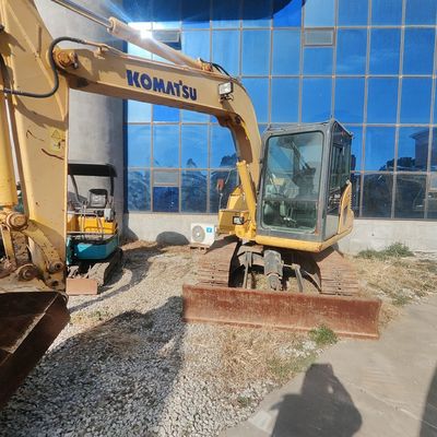 Endüstriyel Hidrolik Kullanılmış Mini Kazıcı Kazıcı Komatsu 70 6500 KG Ağır Görevli