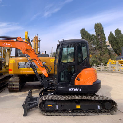 Küçük Kullanılmış İnşaat Kazıcısı KUBOTA KX161 Hidrolik Çarpıcı Kazıcı İkinci El
