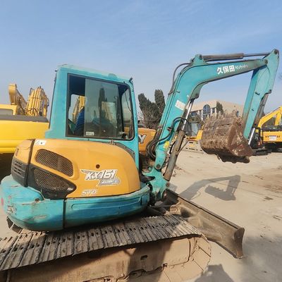 Kubota 161 Kullanılmış Mini Kazıcı 32.7kW Eski Dünya Taşıma Ekipmanı