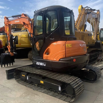 Mini Kullanılmış İnşaat Kazıcısı Kubota 161-3 5675kg İnşaat Mühendisliği İçin