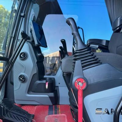 Hidrolik Kullanılmış Ekskavator Kazıcı SANY135C Kullanılmış İnşaat Ekipmanı