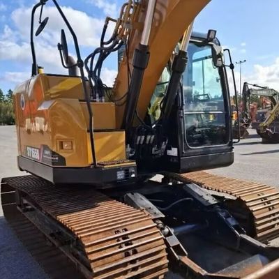 Mini Hidrolik Kullanılmış Sany Kazıcı SANY155U Eski İnşaat Kazıcısı