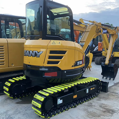 Hidrolik Kullanılmış Kazı Makinesi SANY 35U Toprağı Taşımak Makinesi 3780 kg