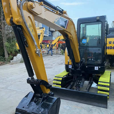 Hidrolik Kullanılmış Kazı Makinesi SANY 35U Toprağı Taşımak Makinesi 3780 kg