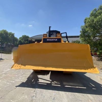 162KW Kullanılmış SHANTUI SD22 Sürünen Buldozer İnşaat Tarım Aletleri