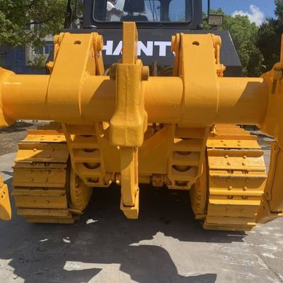 162KW Kullanılmış SHANTUI SD22 Sürünen Buldozer İnşaat Tarım Aletleri