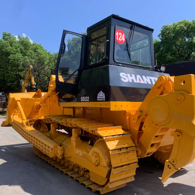 SHANTUI SD22 Kullanılmış Hidrolik Gezgin Buldozer 23400kg İnşaat için