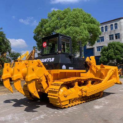 SHANTUI SD22 Kullanılmış Hidrolik Gezgin Buldozer 23400kg İnşaat için