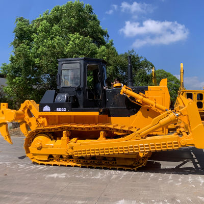 SHANTUI SD22 Kullanılmış Hidrolik Gezgin Buldozer 23400kg İnşaat için