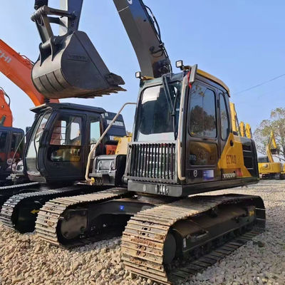 VOLVO EC140 Kullanılmış Hidrolik Kazıcı 77KW Eski Volvo Crawler Kazıcı Yüksek Verimlilik