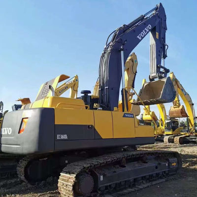 Kırılma İşleri Kullanılmış Ekskavatör VOLVO EC360 170kW Hidrolik Transmisyon