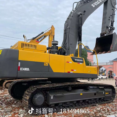Hidrolik Kullanılmış Ekskavatör Ekipmanı VOLVO EC480 Yıkım için Yakıt Tasarrufu