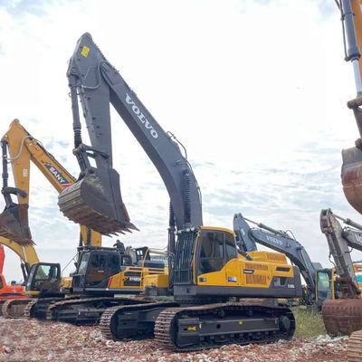 Hidrolik Kullanılmış Ekskavatör Ekipmanı VOLVO EC480 Yıkım için Yakıt Tasarrufu
