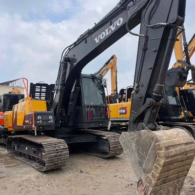 İyi Bakımlı Kullanılmış Volvo Hidrolik Kazıcı Volvo 150D Eski İnşaat Ekipmanı