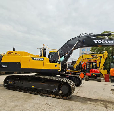 Dizel motoru Kullanılmış Volvo Kazı makinesi Volvo 380DL Kullanılmış Crawler Kazı makinesi Çömelmek için