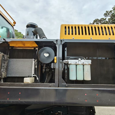 Dizel motoru Kullanılmış Volvo Kazı makinesi Volvo 380DL Kullanılmış Crawler Kazı makinesi Çömelmek için