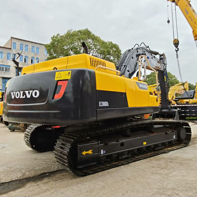 Dizel motoru Kullanılmış Volvo Kazı makinesi Volvo 380DL Kullanılmış Crawler Kazı makinesi Çömelmek için