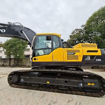 Dizel motoru Kullanılmış Volvo Kazı makinesi Volvo 380DL Kullanılmış Crawler Kazı makinesi Çömelmek için