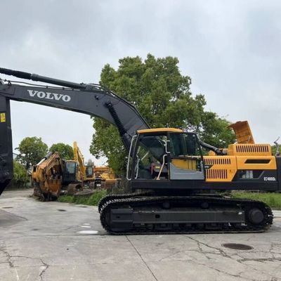 İnşaat 89HP Kullanılmış kazıcı kazıcı Volvo 480 toprak taşıyıcı kazıcı ikinci el