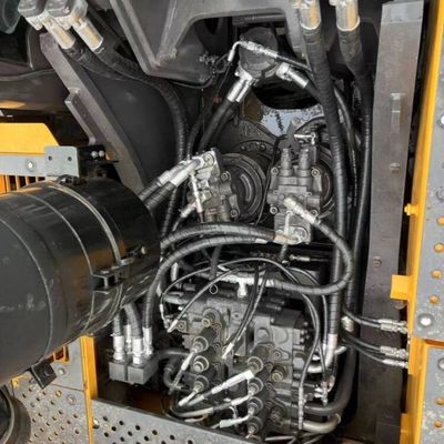 İnşaat 89HP Kullanılmış kazıcı kazıcı Volvo 480 toprak taşıyıcı kazıcı ikinci el
