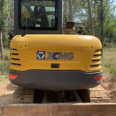 Sarı Kullanılmış XCMG Kazıcı Kazıcı Xcmg 60DA Küçük Sürünen Kazıcı Makinesi