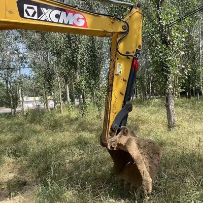 Sarı Kullanılmış XCMG Kazıcı Kazıcı Xcmg 60DA Küçük Sürünen Kazıcı Makinesi