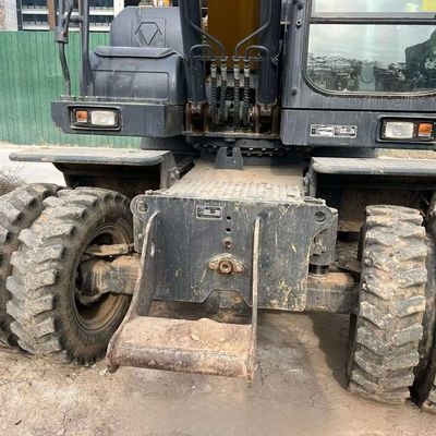 Ağır 93kW kullanılmış tekerlekli kazıcı kazıcı XCMG150 sürünen kazıcı