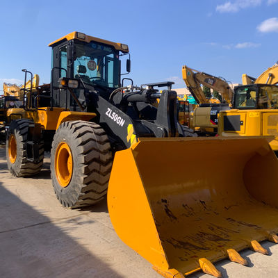 5 Ton Xcmg ZL50GN Kullanılmış Ön Yükleyici Tuğla Taşımacılığı için Ağır Makine