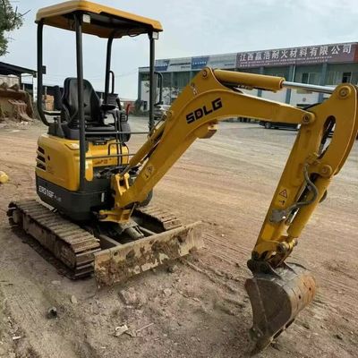 Kullanılmış İnşaat Makineleri Mini Kazı Makinesi SDLG 16 85kW Madencilik İşleri İçin
