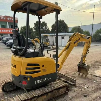 Kullanılmış İnşaat Makineleri Mini Kazı Makinesi SDLG 16 85kW Madencilik İşleri İçin