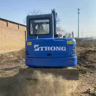 35.5kw Çaylak Kullanılmış İnşaat Makineleri İkinci El Ekskavatör TRONG GC68