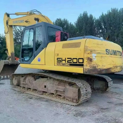 SUMITOMO SH200 Kullanılmış sürünen kazma makinesi 103kW Kazma ekipmanları Düşük tüketim