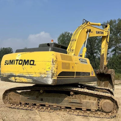 24600kg SUMITOMO SH240 Kullanılmış Kazıcı İkinci El İnşaat Ekskavatörü