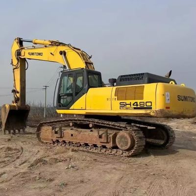 Kullanılmış İnşaat Ekipmanı Malzeme İşlemleri için Büyük Ekskavatör SUMITOMO SH480