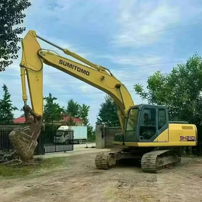 SUMITOMO 210 Kullanılmış İnşaat Makineleri Yakıt tasarruflu Eski Yol Ekskavatörü