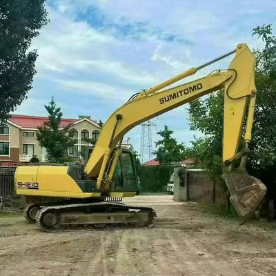 SUMITOMO 210 Kullanılmış İnşaat Makineleri Yakıt tasarruflu Eski Yol Ekskavatörü