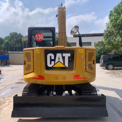Sürünen Türlü Kullanılmış Kazı Makinesi CAT307.5 Eski Kürt Kazı Makinesi Backhoe Kovasıyla