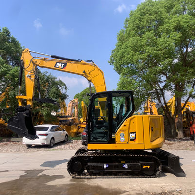 Sürünen Türlü Kullanılmış Kazı Makinesi CAT307.5 Eski Kürt Kazı Makinesi Backhoe Kovasıyla