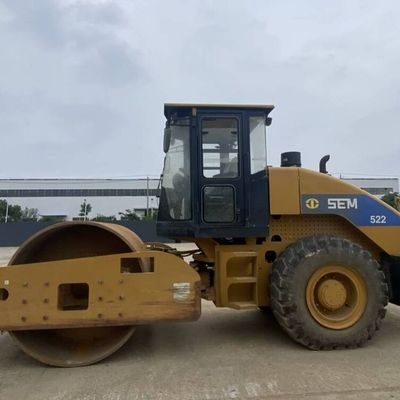Mekanik Sürücü Kullanılmış Yol Roleri SEM 522 İkinci El Yol Sıkıştırma Roleri
