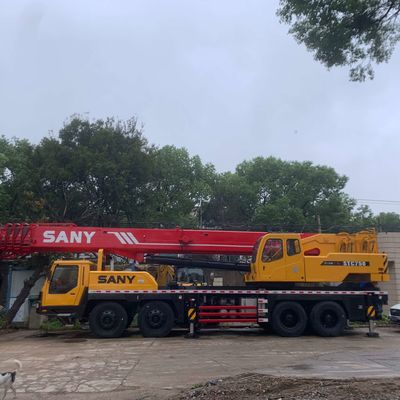 45m Yükseltme Sany 750 İkinci el vinçler 75 Ton İnşaat ve Bina için
