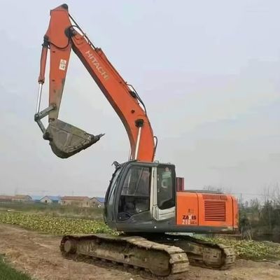 Yakıt tasarruflu kullanılmış kazıcı kazıcı HITACHI Zax120 ikinci el inşaat makinesi